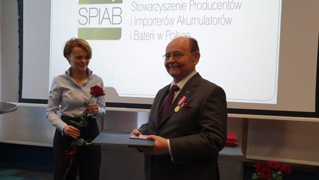 Mr Jacek Bąk, the founder of AUTOPART honored by the President of the Republic of Poland